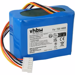 vhbw - the clever way - Batteria ricaricabile di ricambio, compatibile e di alta qualità, ad alta capacità, per dispositivo d ...