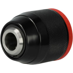 vhbw mandrino a cambio rapido compatibile con Metabo PowerMaxx SB Basic, SB 18 LT BL avvitatori a batteria, trapani nero / rosso