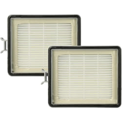 2x filtro compatibile con Lux Intelligence Serie S115 aspirapolvere - Filtro aria di scarico, grigio / bianco - Vhbw