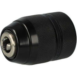 Vhbw - mandrino a cambio rapido compatibile con Milwaukee pde 16 rp, 16 rpq, 13 rq, 13 rx, 13 rpq avvitatori a batteria, trapani nero