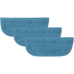 Vhbw - 3x panno compatibile con Philips SteamPlus FC7020/01 scopa a vapore - microfibra, blu