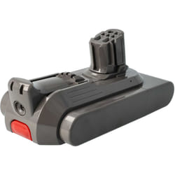 Vhbw - batteria compatibile con Dyson V12 Detect Slim Fluffy, Slim Absolute, Detect Slim Total Clean aspirapolvere grigio (2500mAh, 25,2V, Li-Ion)