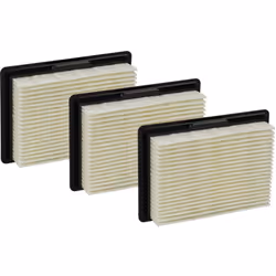 vhbw - the clever way Set di 3x filtro a pieghe per aspirapolvere multiuso e industriale - Realizzato con precisione per una  ...