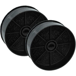 2x filtro a carboni attivi compatibile con Beko ctb 6407 xh, ctb 9407 x, CTB6250X, ctb 6407 w, ctb 6407 x cappe aspiranti - 12,4 cm - Vhbw