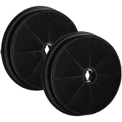 Vhbw - 2x filtro a carboni attivi compatibile con Rosieres KSED65XE, KSED65PE, KSED65NEE, KSED65BE, KSE86POE, KSE86AOE cappe aspiranti - 19 cm