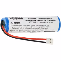 vhbw - the clever way - Batteria ricaricabile di ricambio, compatibile e di alta qualità, ad alta capacità, per la Sua unità ...