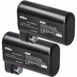vhbw - the clever way - Batteria ricaricabile di ricambio, compatibile e di alta qualità, ad alta capacità, per robot aspirap ...