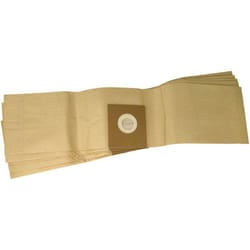 5x sacchetto compatibile con Soteco Yvo Maxi aspirapolvere - carta filtrante, 63cm x 15cm Marrone - Vhbw
