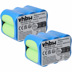 vhbw - the clever way - Batteria ricaricabile di ricambio, compatibile e di alta qualità, ad alta capacità, per strumenti da  ...