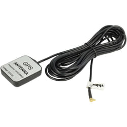 Vhbw - antenna gps compatibile con rn gps Empfänger 600 navigatore con connettore mmcx - Base magnetica, 5 m, nero