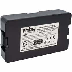 vhbw - the clever way - Batteria ricaricabile di ricambio, compatibile e di alta qualità, ad alta capacità, per dispositivo d ...