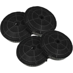 Vhbw - 4x filtro a carboni attivi compatibile con Elica boxin no drip IX/A/90 PRF0156613, boxin no drip IX/A/60 PRF0157712 cappe aspiranti - 17,2 cm
