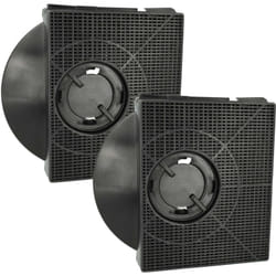 Vhbw - 2x filtro a carboni attivi sostituisce aeg AS-AZKF060, 9029800555, 8718868949554, 9029793602, MCFE10 per cappe aspiranti - 21,3 x 20,7 x 4,1 cm
