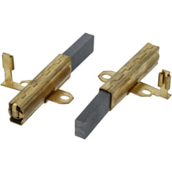 Vhbw - 2x spazzola carbone compatibile con Ghibli as 6 aspiratore industriale, aspirapolvere centralizzato
