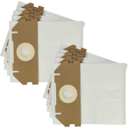 10x sacchetto sostituisce Metabo 630173000 per aspirapolvere - microfibra, 30cm x 25cm Bianco - Vhbw