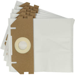 Vhbw - 5x sacchetto sostituisce Metabo 630173000 per aspirapolvere - microfibra, 30cm x 25cm Bianco