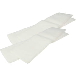 Vhbw - 4x panno compatibile con Kärcher sc 4 EasyFix Premium, sc 4 EasyFix scopa a vapore - panno morbido per pavimenti 40,5 x 11,15 x 0,3cm