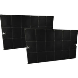2x filtro a carboni attivi sostituisce Indesit C00009850 per cappe aspiranti - Vhbw