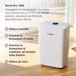 Bosch Dry 1000 2,5 L 36 dB Bianco - Vista aggiuntiva 2