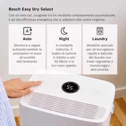 Bosch Dry 1000 2,5 L 36 dB Bianco - Vista aggiuntiva 4