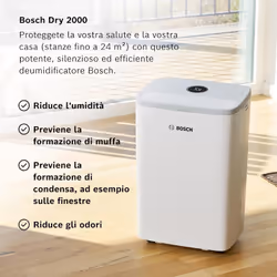 Bosch Dry 2000 2,5 L 38 dB Bianco - Vista aggiuntiva 2