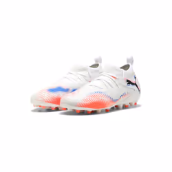 Scarpe da calcio bambini Puma FUTURE 8 MATCH MG JR BLNA Bianco - 34 - Vista aggiuntiva 2