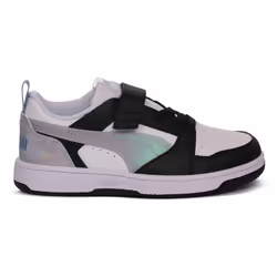 Scarpe bambini Puma Rebound V6 Lo Space Belle Ac+ Ps Nero - 31 - Vista aggiuntiva 2