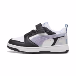 Scarpe bambini Puma Rebound V6 Lo Space Belle Ac+ Ps Nero - 28 - Vista aggiuntiva 2