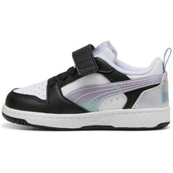 Scarpe bambini Puma - Rebound v6 bco/nero 402784-02 Nero - 20