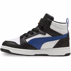 Scarpe bambini Puma Rebound V6 Mid Ac+ Ps Bianco - 32 - Vista aggiuntiva 2