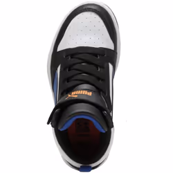 Scarpe bambini Puma Rebound V6 Mid Ac+ Ps Bianco - 32 - Vista aggiuntiva 3