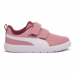 Scarpe bambini Puma 15 COURTFLEX V3 PX Bianco - 32 - Vista aggiuntiva 2