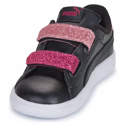 Scarpe bambini Puma Puma Smash 3.0 L Glitter Velcro V Inf Nero - 27