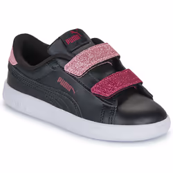 Scarpe bambini Puma Puma Smash 3.0 L Glitter Velcro V Inf Nero - 26