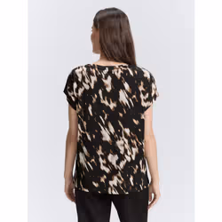 Tom Tailor 1047742_XS camicia e top Maglietta Manica corta Viscosa - Vista aggiuntiva 3