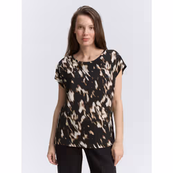 Tom Tailor 1047742_S camicia e top Maglietta Manica corta Viscosa - Vista aggiuntiva 2