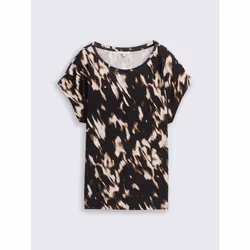 Tom Tailor 1047742_S camicia e top Maglietta Manica corta Viscosa - Vista aggiuntiva 4