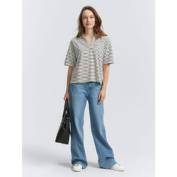 Tom Tailor 1047752_XXXL camicia e top Maglietta Mezza manica Poliestere
