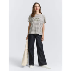 Tom Tailor 1047751_XXL camicia e top Maglietta Manica corta Poliestere