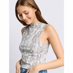 Tom Tailor 1050509_XL camicia e top Senza maniche Cotone - Vista aggiuntiva 5
