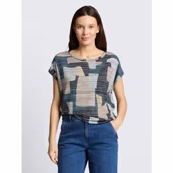 Tom Tailor 1050613_M camicia e top Maglietta Manica corta Viscosa - Vista aggiuntiva 2