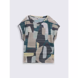 Tom Tailor 1050613_M camicia e top Maglietta Manica corta Viscosa - Vista aggiuntiva 4