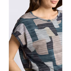 Tom Tailor 1050613_M camicia e top Maglietta Manica corta Viscosa - Vista aggiuntiva 5