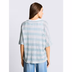 Tom Tailor 1050452_S camicia e top Maglietta Mezza manica Acetato - Vista aggiuntiva 3