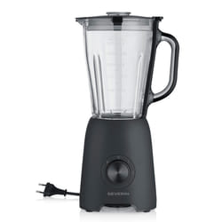 Severin SM 3722 frullatore 1,5 L Frullatore da tavolo 600 W Nero, Trasparente