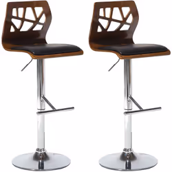 Set di 2 sgabelli da cucina regolabile in ecopelle. Rinnova la tua cucina o sala da pranzo con questi sgabelli da bar incredi ...
