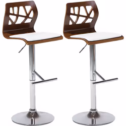 Set di 2 sgabelli da cucina regolabile in ecopelle. Rinnova la tua cucina o sala da pranzo con questi sgabelli da bar incredi ...