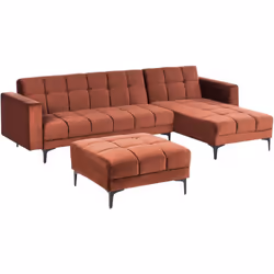 Divano trapuntato con schienale reclinabile. Concediti il complemento perfetto per il tuo soggiorno con questo elegante divan ...