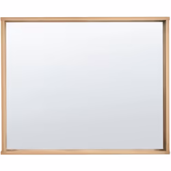 Specchio decorativo rotondo. Dona un tocco di stile al tuo bagno con questo specchio minimalista. Incorniciato in resistente ...