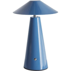 Beliani - Moderna lampada da tavolo minimalista in ferro per interni Luce led senza fili Fungo Blu Apayao